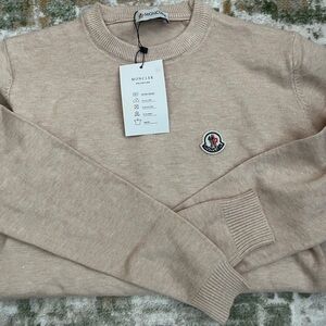 Moncler Tan Crewneck